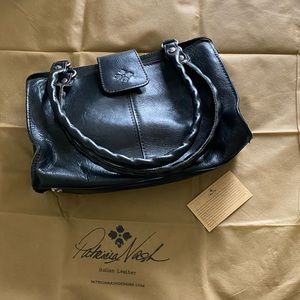 Patricia Nash black leather purse.